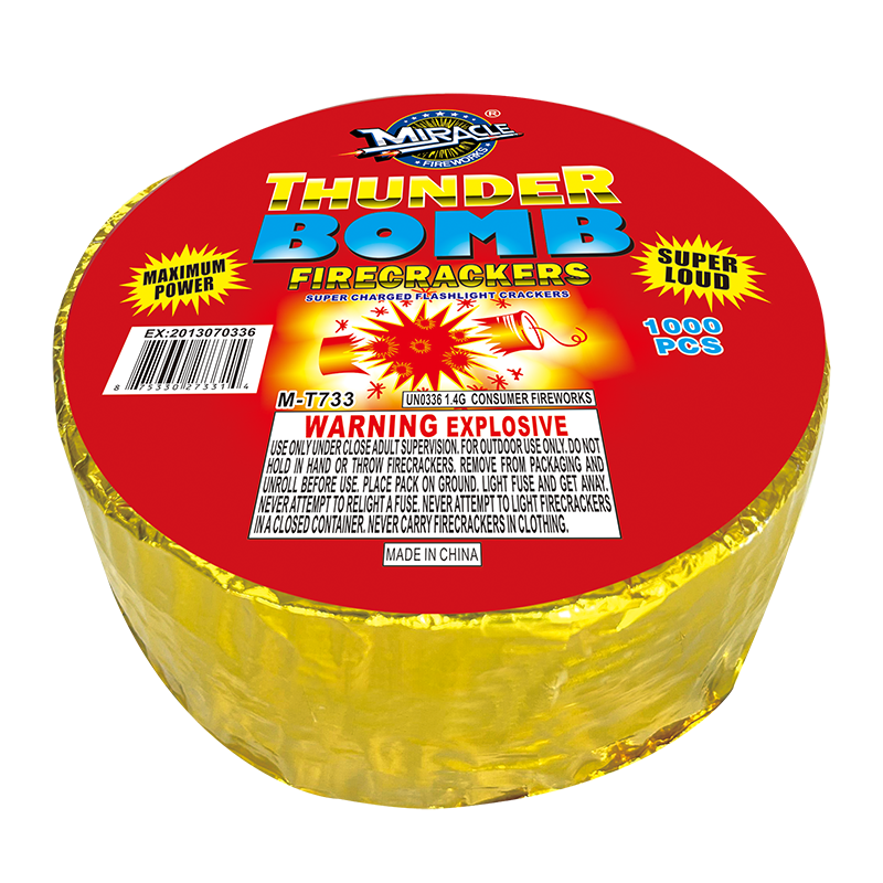 THUNDER BOMB FIRECRACKERS(1,000 ROLL)