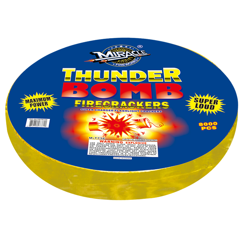 THUNDER BOMB FIRECRACKERS(8,000 ROLL)