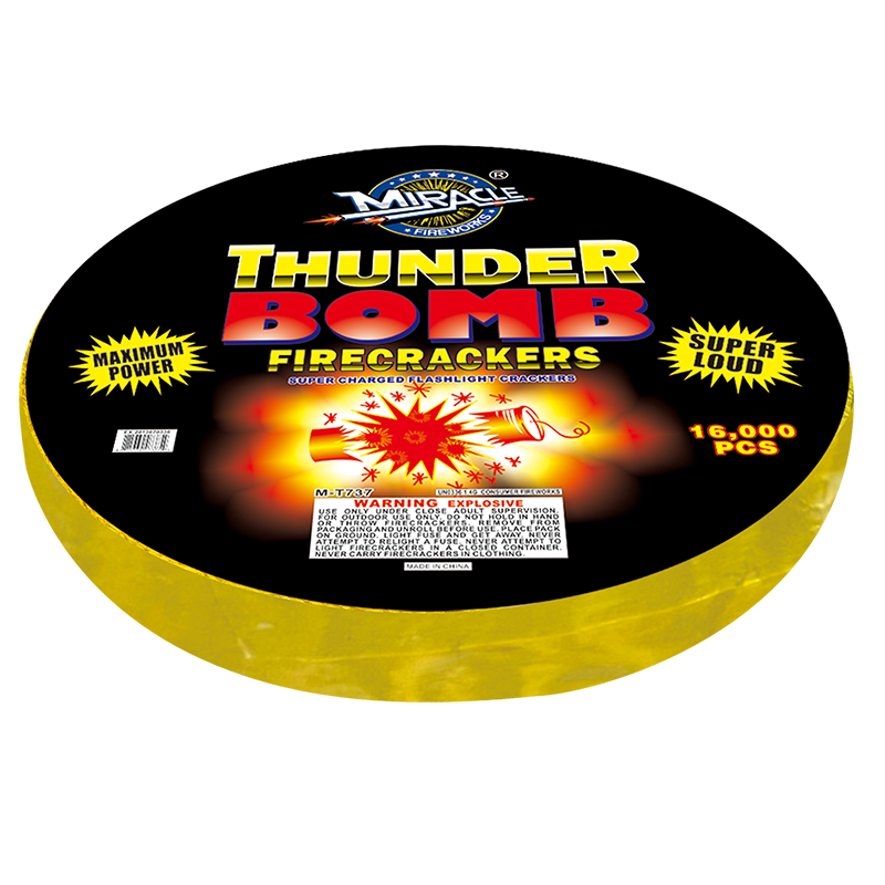 THUNDER BOMB FIRECRACKERS(16,000 ROLL)