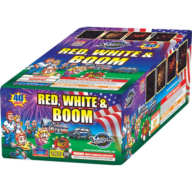 RED, WHITE & BOOM